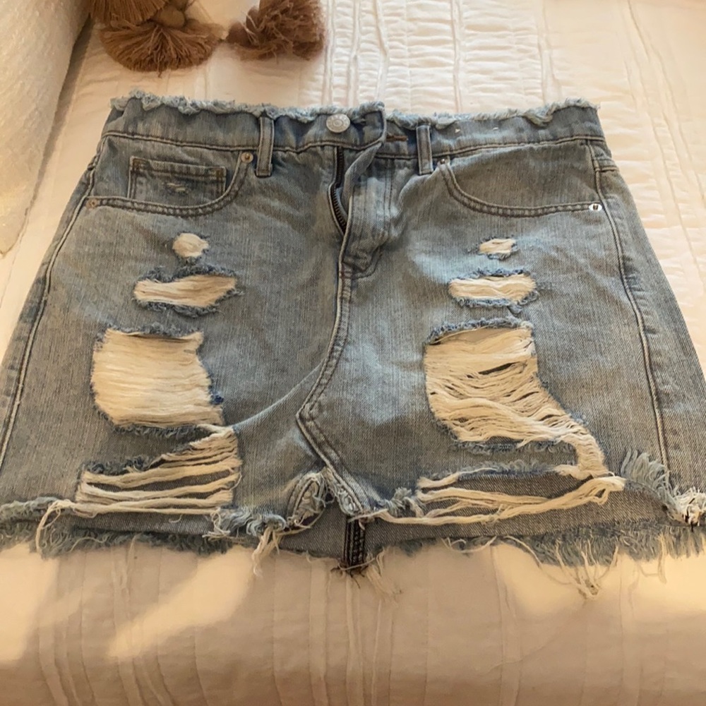 Never Worn Jean Skirt